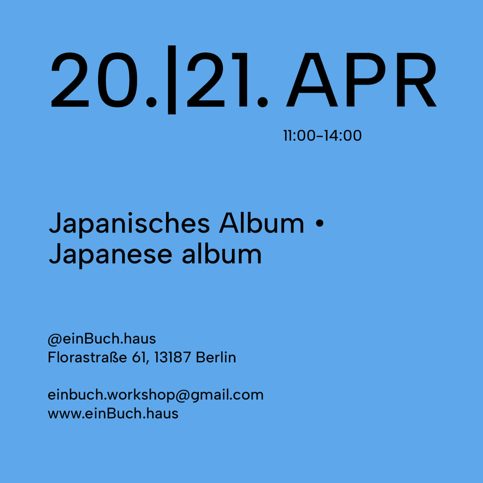 Sa. So. 20. -21. April. 2024_Japanisches Album