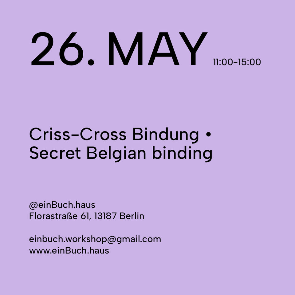 So. 26. Mai. 2024_Criss-Cross Bindung