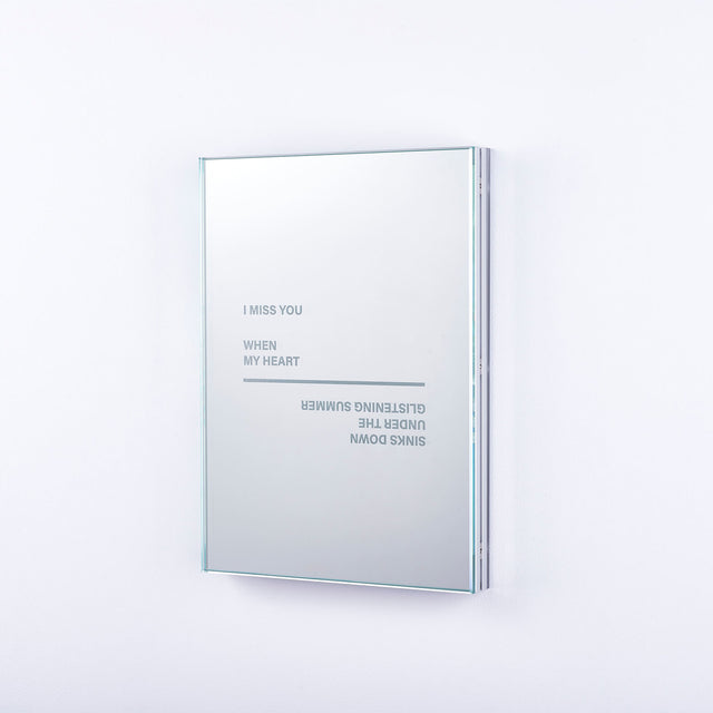I miss you - small mirror