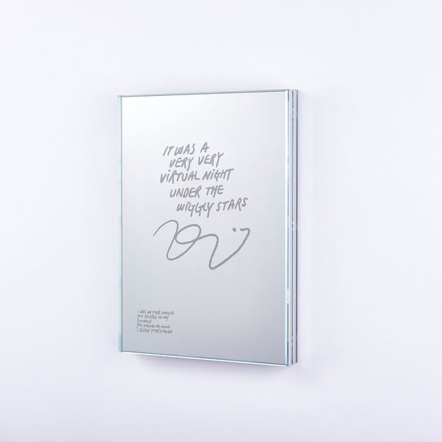Wiggly Star - small mirror