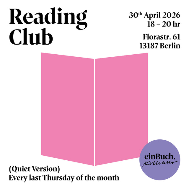 Thurs. April 30, 2026 / Reading Club