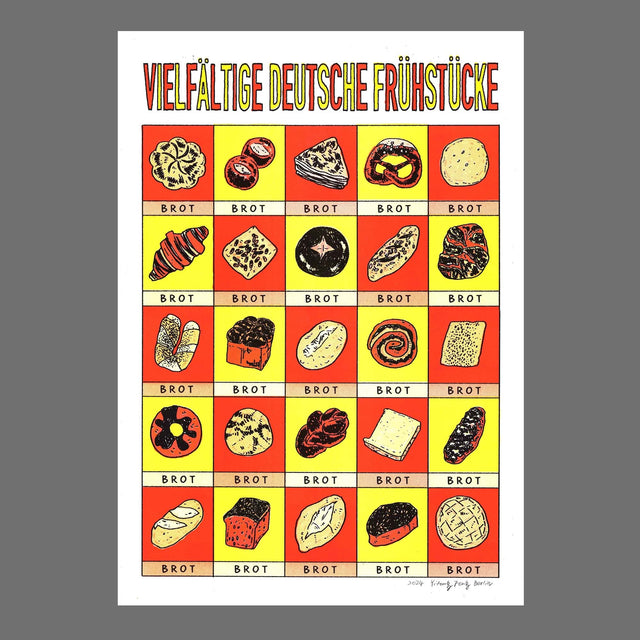 VIELFÄLTIGE DEUTSCHE FRÜHSTÜCKE