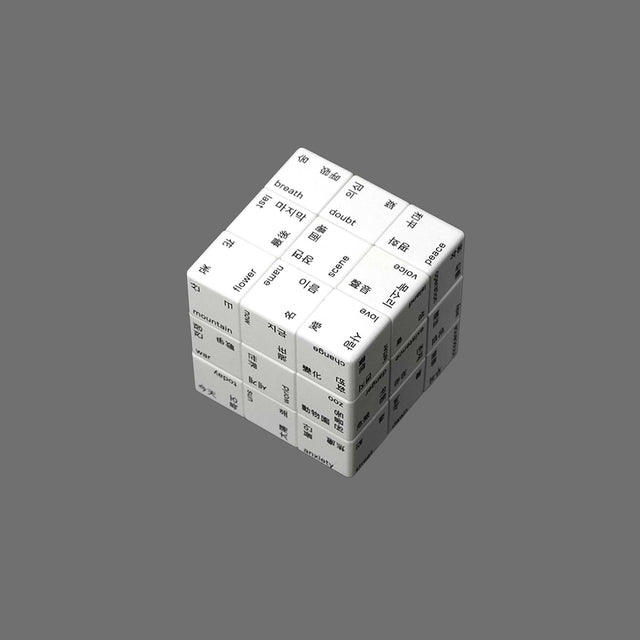 Coincidence Poetry Cube