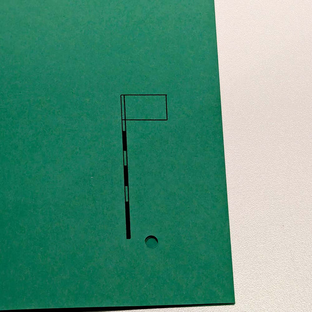 Green (or moles on a golf course)