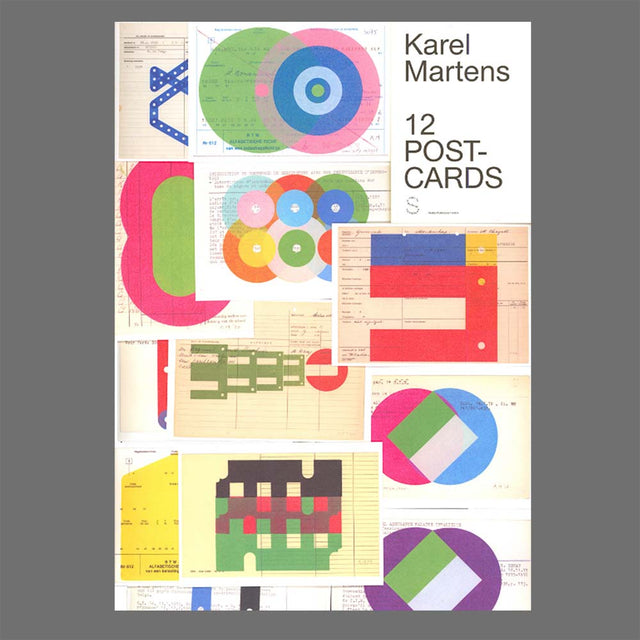 Karel Martens 12 Postcards Set