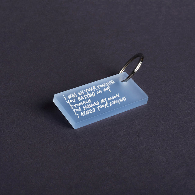Your tongue - square keytag