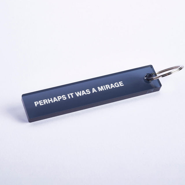 Perhaps it was a mirage - long keytag