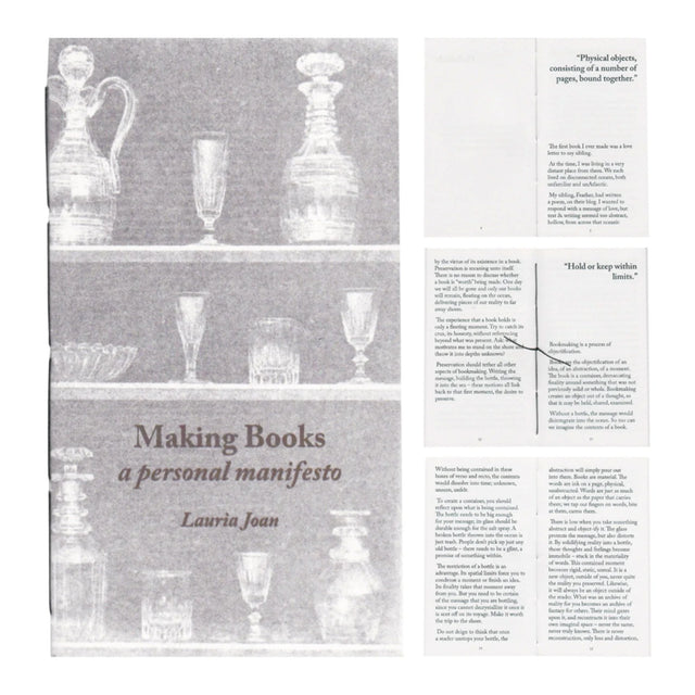 Making Books: a personal manifesto