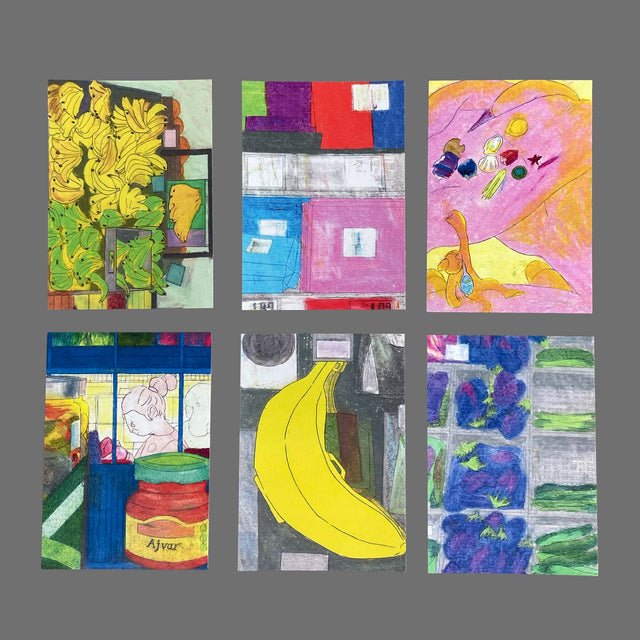 HEIM-WEG-FREMD-WEG postcards