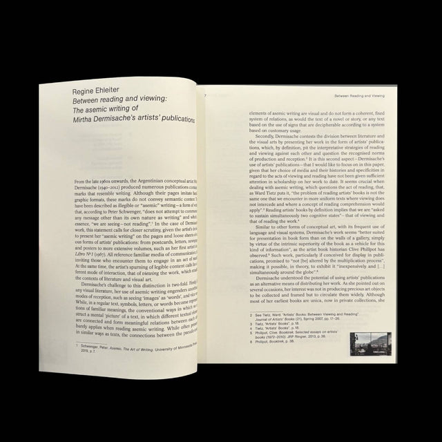 Reading Mirtha Dermisache.