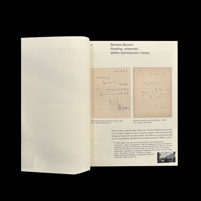 Reading Mirtha Dermisache.