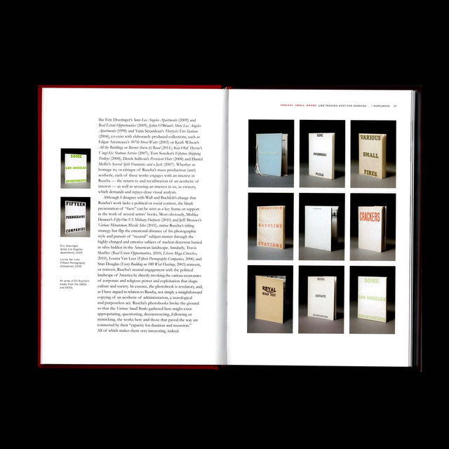 VARIOUS SMALL BOOKS: Referencing Various Small Books by Ed Ruscha