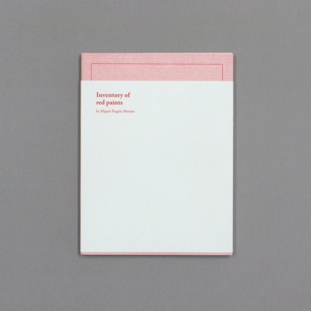 Inventory of red paints