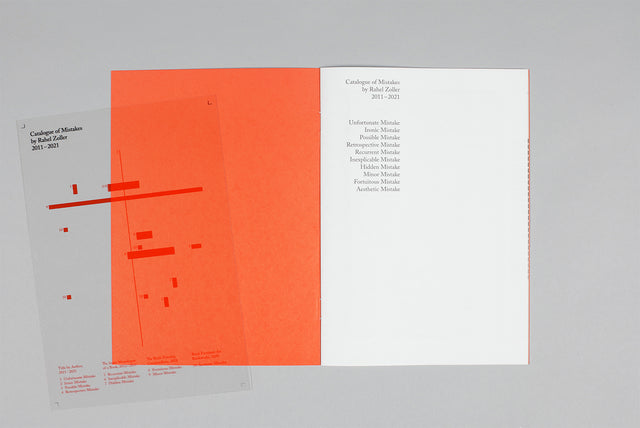 Catalogue of Mistakes