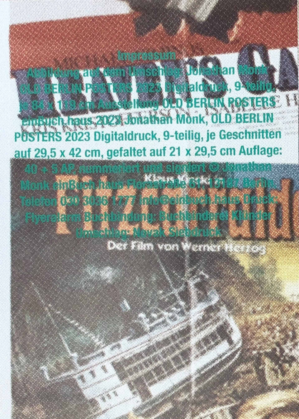 <poster> OLD BERLiN POSTERS