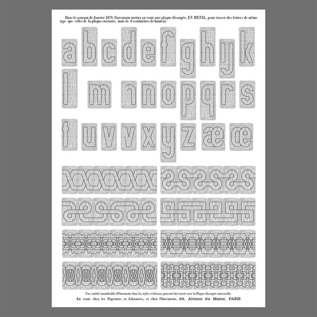 Universal Stencil Plate