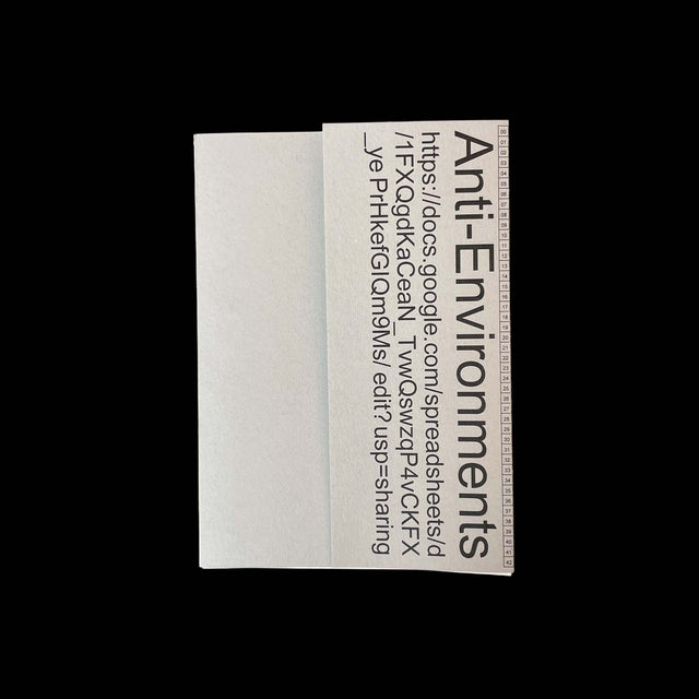 Anti-Environments