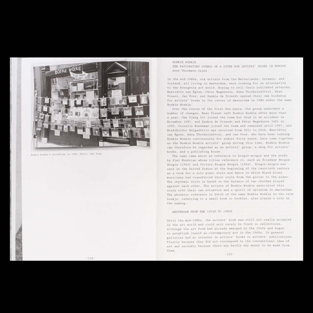 Boekie Woekie - In the Wake of Blind Navigation. Boekie Woekie - Books by Artists