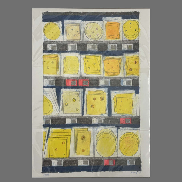 HEIM-WEG-FREMD-WEG print - Cheese