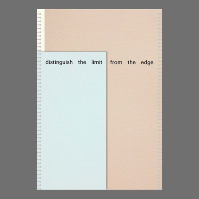 distinguish the limit from the edge