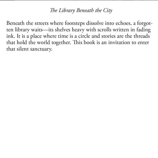 Prologues / Epilogues