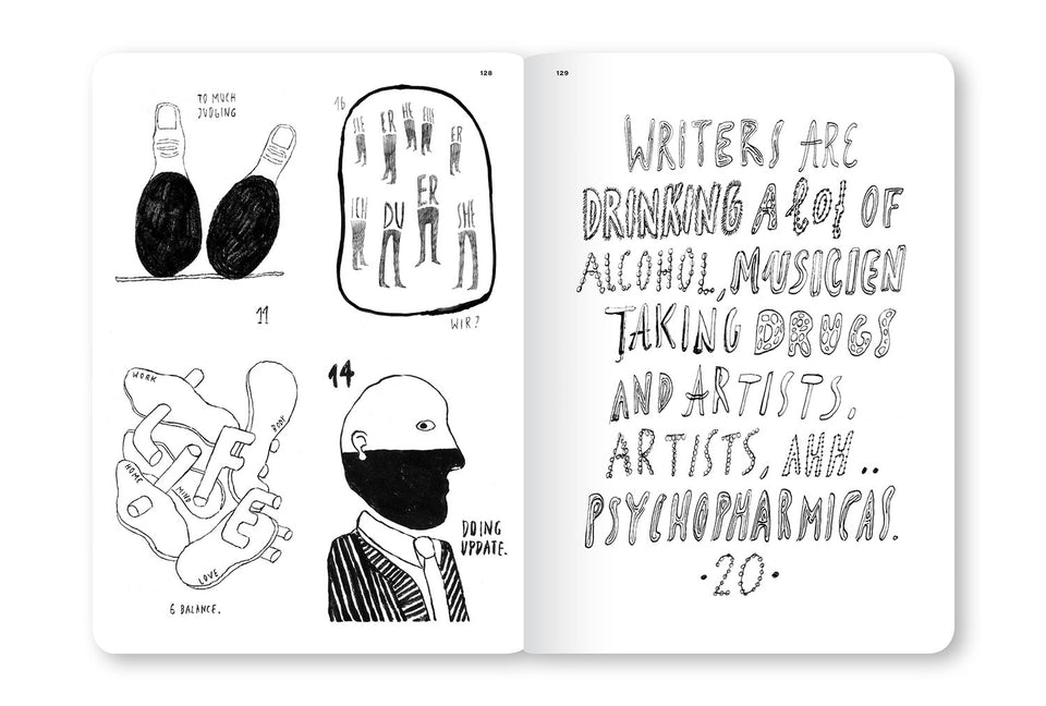 Fukt Magazine No. 17 - The Words Issue - Written Drawings