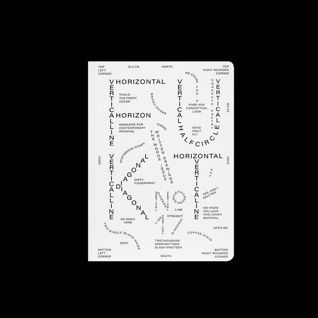 Fukt Magazine No. 17 - The Words Issue - Written Drawings