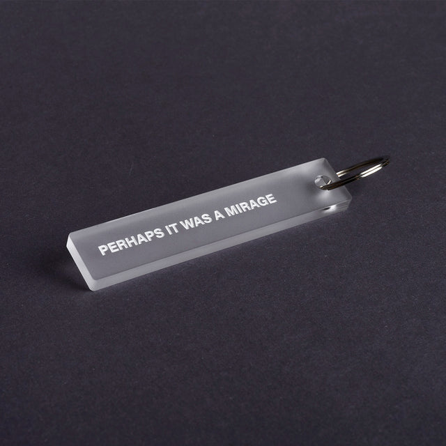 Perhaps it was a mirage - long keytag