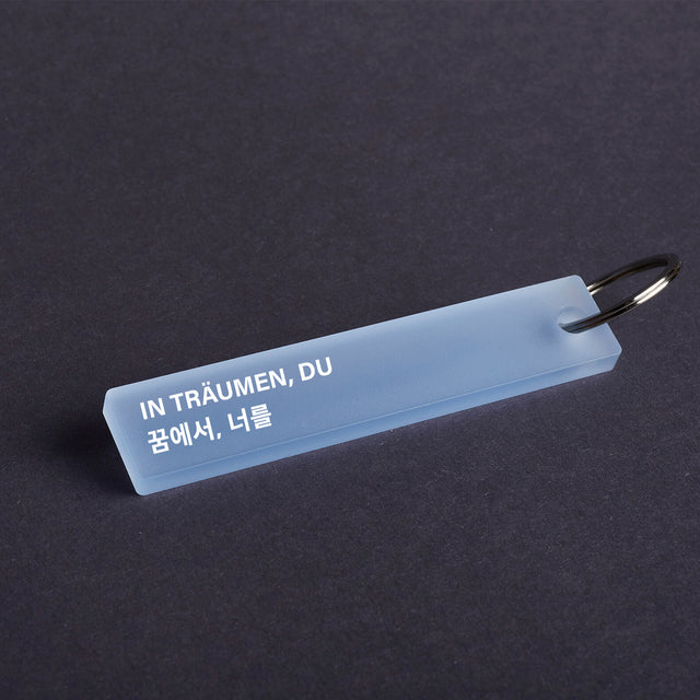 In Träumen - long keytag