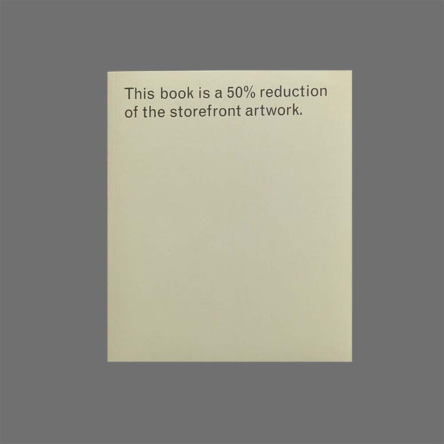 This book is a 50% reduction of the storefront artwork