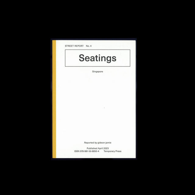 Street Report 4: Seatings