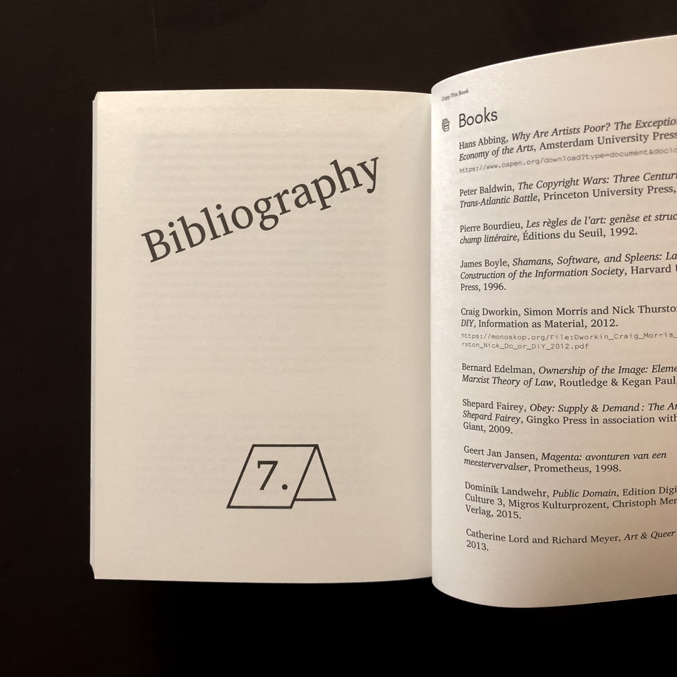 Copy this Book - an artist’s guide to copyright